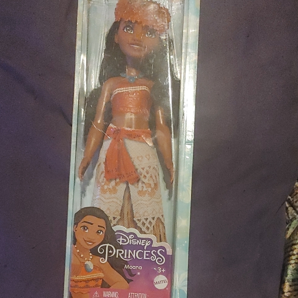 Disney Moana Doll - Orange and White Outfit